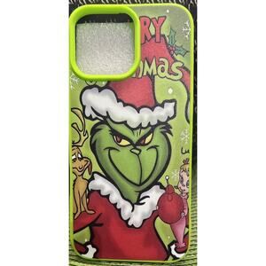 The Grinch Christmas iPhone 16 Pro max Case New
